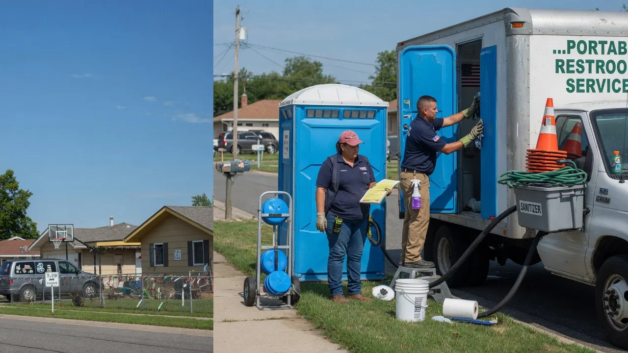 Portable Toilet Rental in Modale, IA near me
